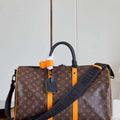 LV M46703 Louis Vuitton Keepall Bandouliere 45 Bag Radiant Sun - Default Title - View 1