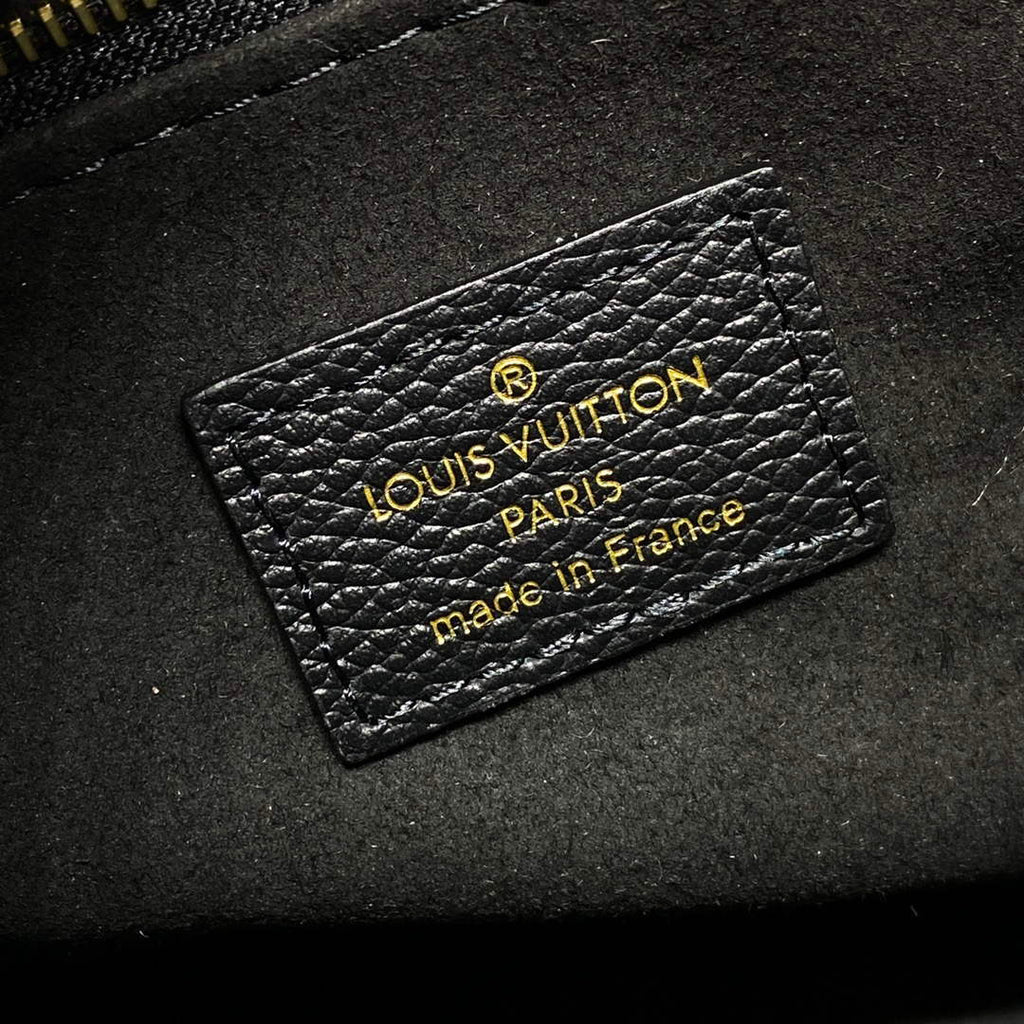 LV M46733 Louis Vuitton OnTheGo PM Handbag Black