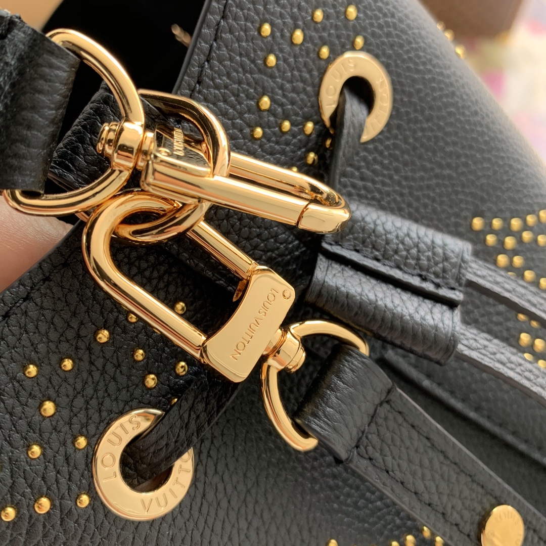 LV M46734 Louis Vuitton N¨¦ono¨¦ BB Bucket Bag Black