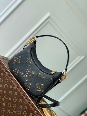 LV M46735 Louis Vuitton Bagatelle Handbag Black - Default Title - View 1