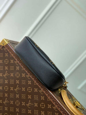 LV M46735 Louis Vuitton Bagatelle Handbag Black - Default Title - View 4
