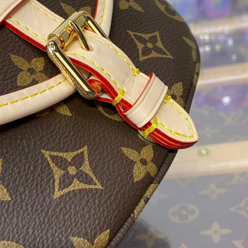 LV M46740 Louis Vuitton Saumur BB Saddle Bag Brown