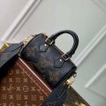 LV M46745 Louis Vuitton Nano Speedy Bag Black - Default Title - View 1