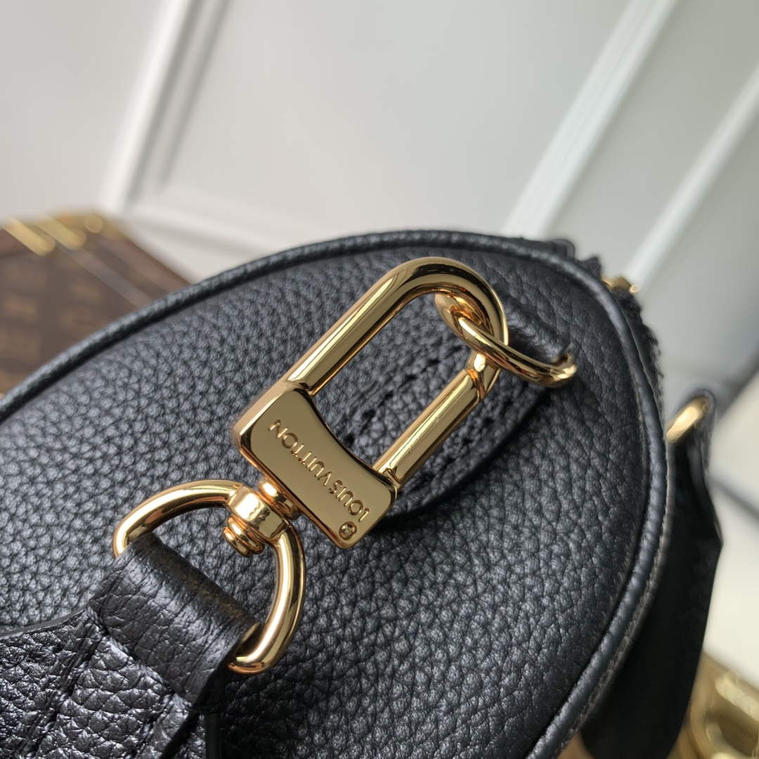 LV M46745 Louis Vuitton Nano Speedy Bag Black - Default Title - View 5
