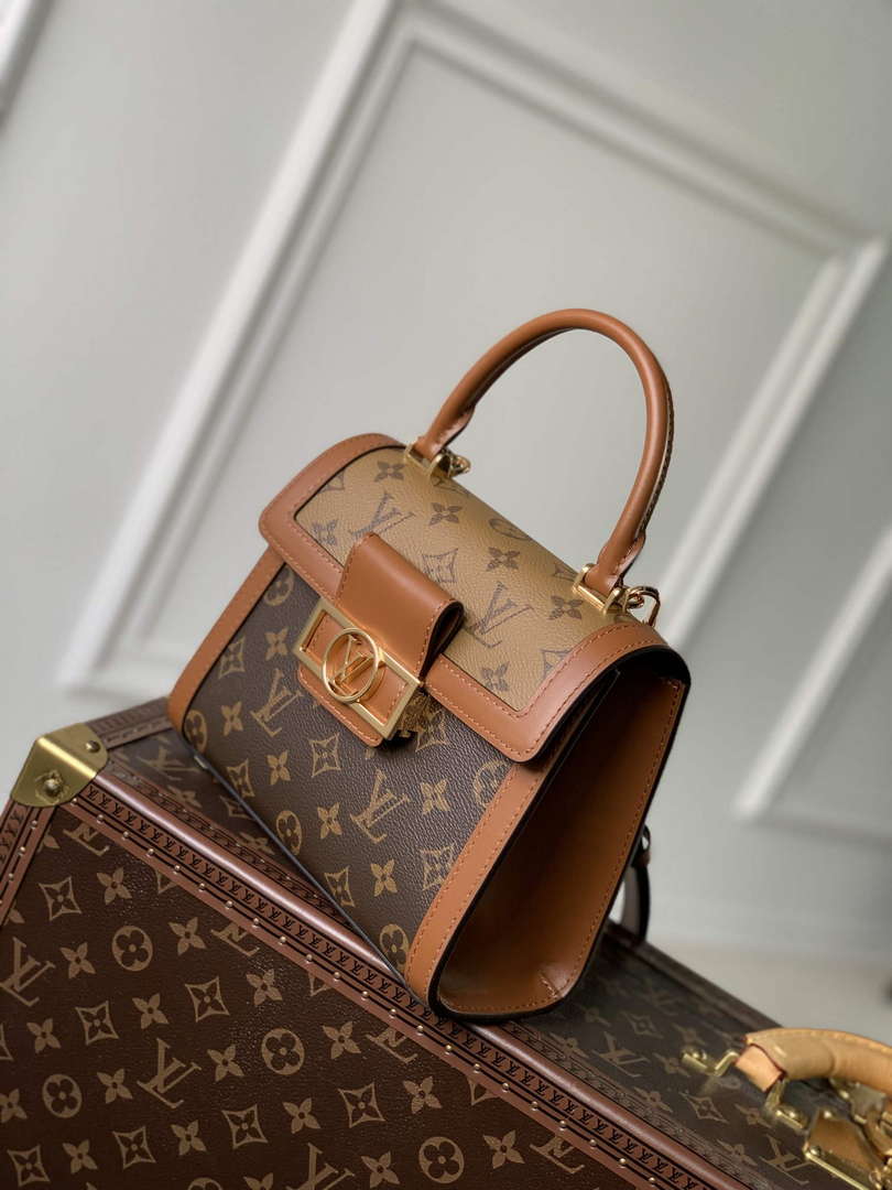 LV M46751 Louis Vuitton Dauphine Capitale Bag - Default Title - View 2