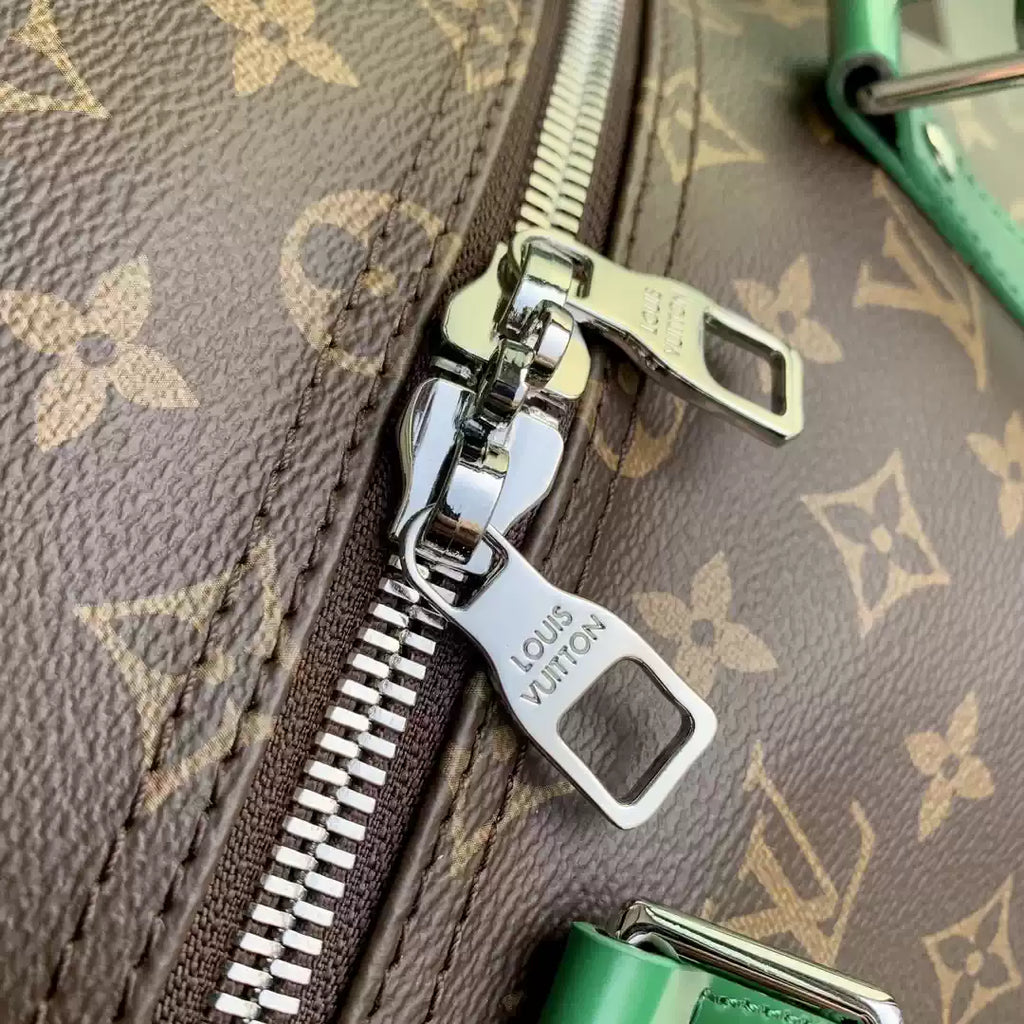 LV M46774 Louis Vuitton Keepall Bandouliere  50 Travel Bag Monogram Green