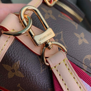 LV M46786 Louis Vuitton M46705 Neverfull BB Handbag Rose Peony - Default Title - View 6