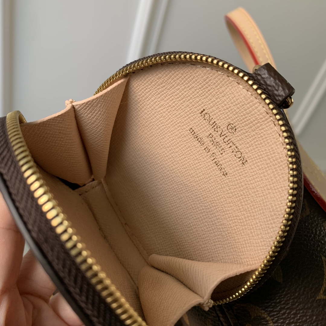 LV M46786 Louis Vuitton M46705 Neverfull BB Handbag Rose Peony - Default Title - View 9