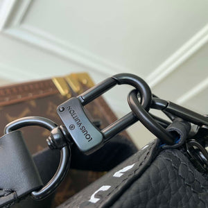 LV M46796 Louis Vuitton Soft Polochon PM Monogram Black - Default Title - View 6