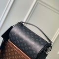 LV M46796 Louis Vuitton Soft Polochon PM Monogram Eclipse - Default Title - View 1