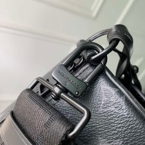 LV M46796 Louis Vuitton Soft Polochon PM Monogram Eclipse - Default Title - View 8