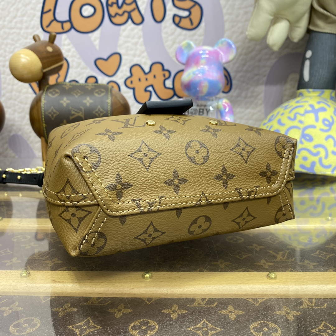 LV M46816 Louis Vuitton Atlantis BB Handbag Yellow - Default Title - View 4