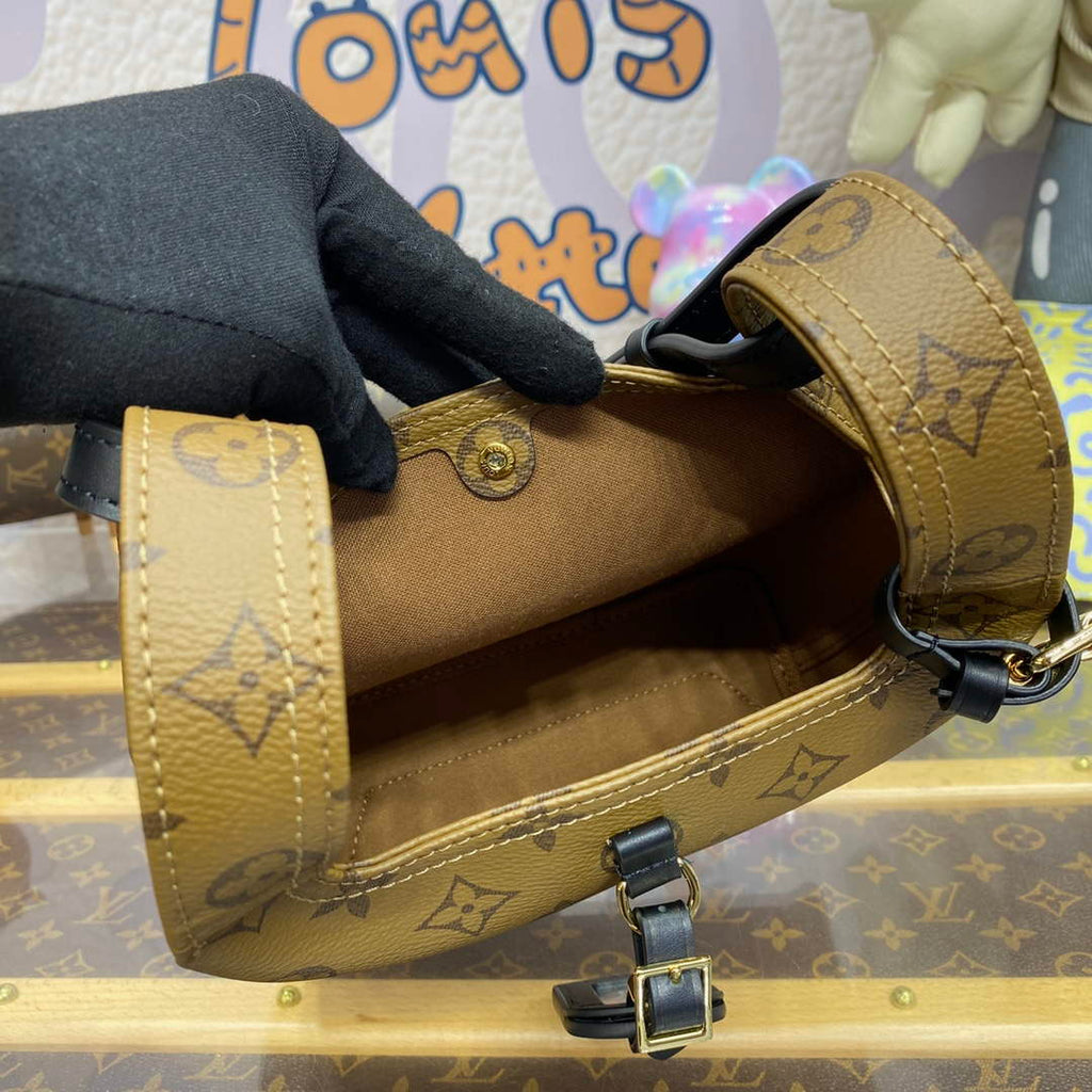 LV M46816 Louis Vuitton Atlantis BB Handbag Yellow