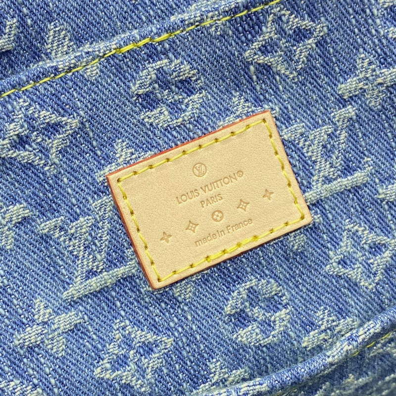 LV M46836 Louis Vuitton Venice Small Backpack Bag Monogram Denim - Default Title - View 8