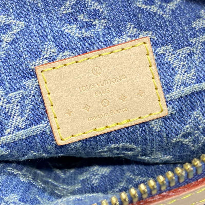 LV M46837 Louis Vuitton Venice High Rise Bumbag Monogram Denim - Default Title - View 8