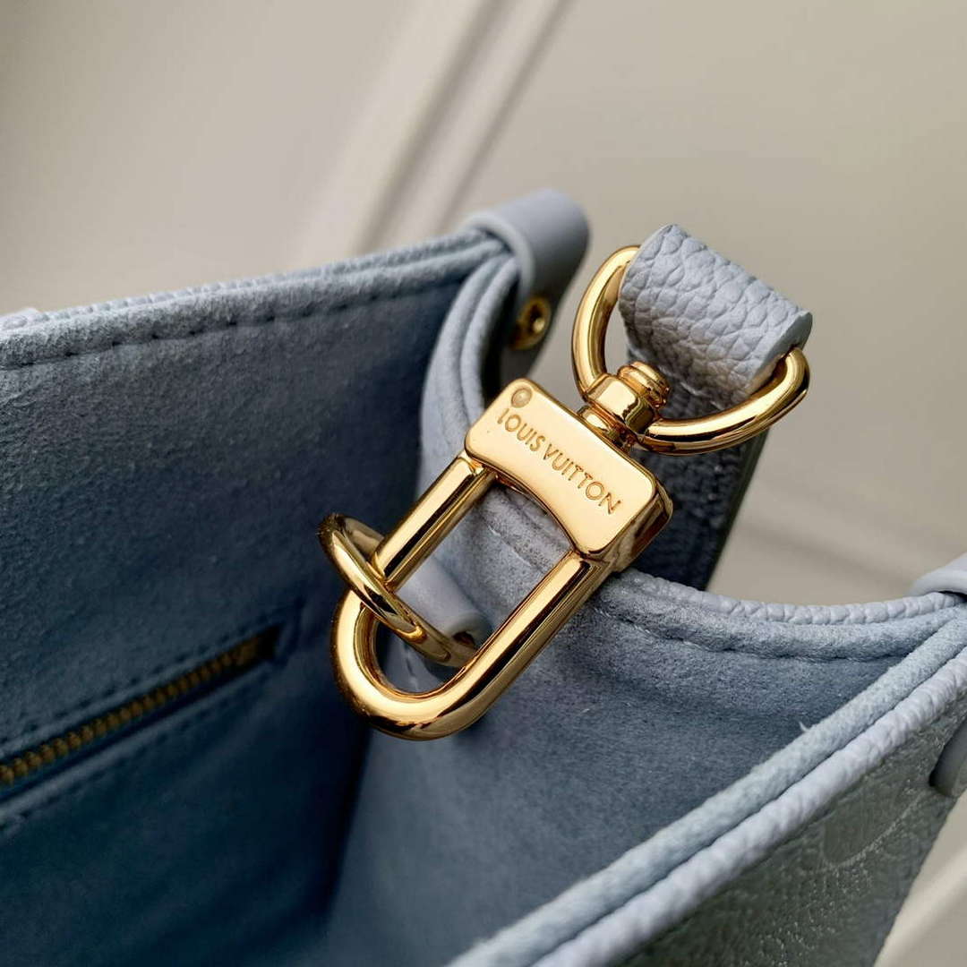 LV M46840 Louis Vuitton OnTheGo PM Handbag Blue Hour - Default Title - View 5