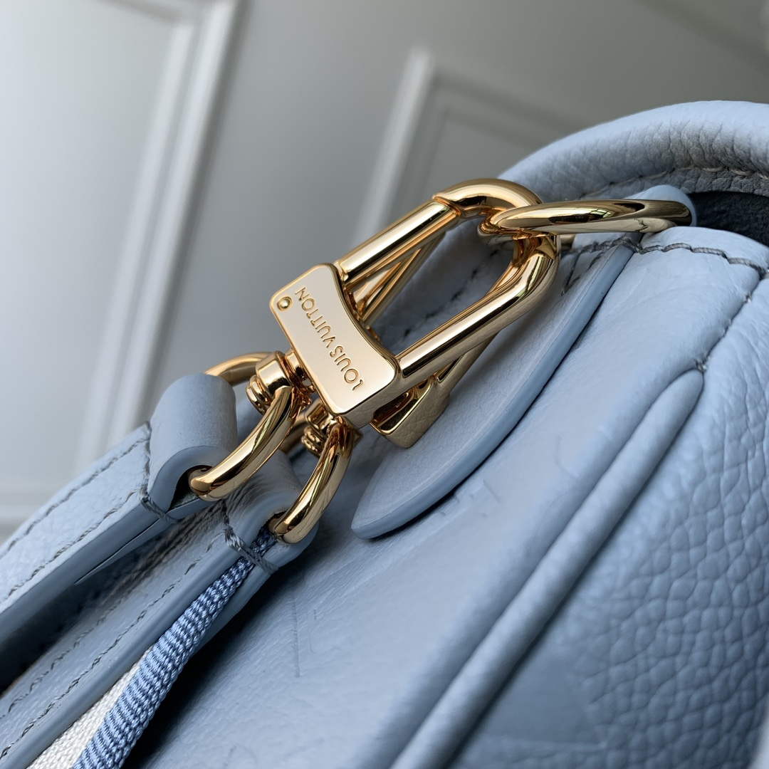 LV M46846 Louis Vuitton Diane Satchel Bag Blue Hour - Default Title - View 5