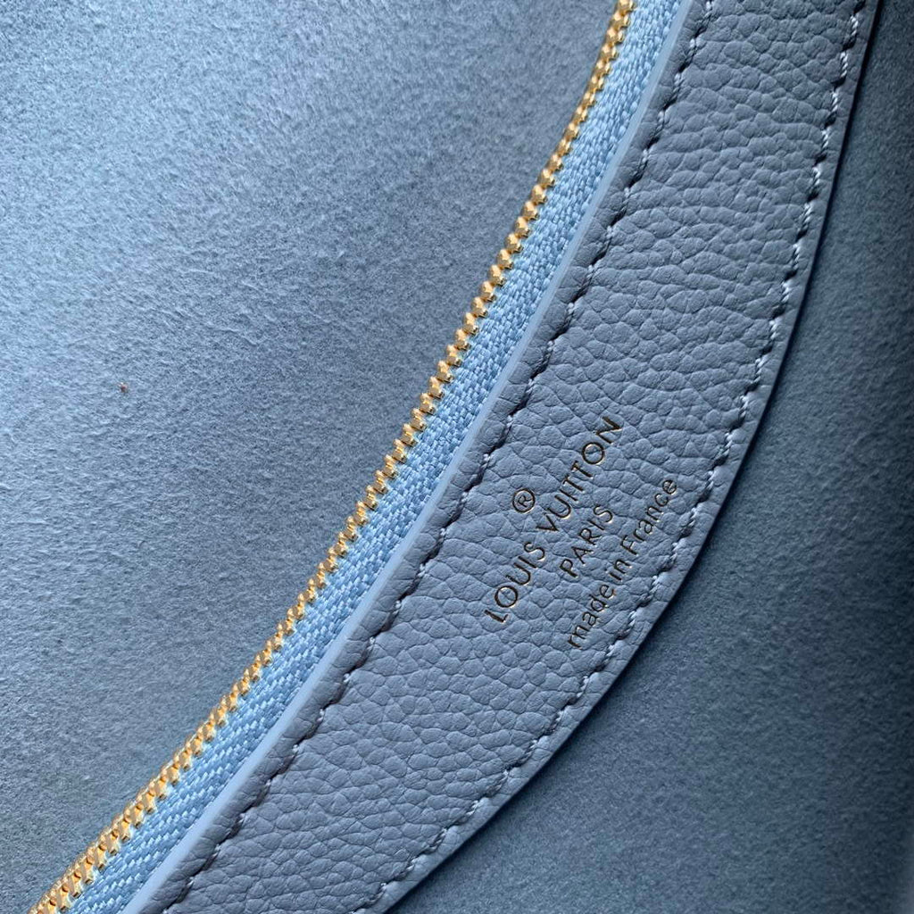 LV M46846 Louis Vuitton Diane Satchel Bag Blue Hour