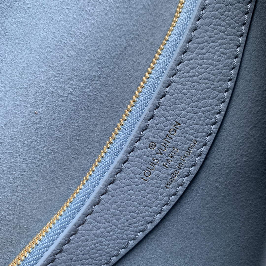 LV M46846 Louis Vuitton Diane Satchel Bag Blue Hour - Default Title - View 8