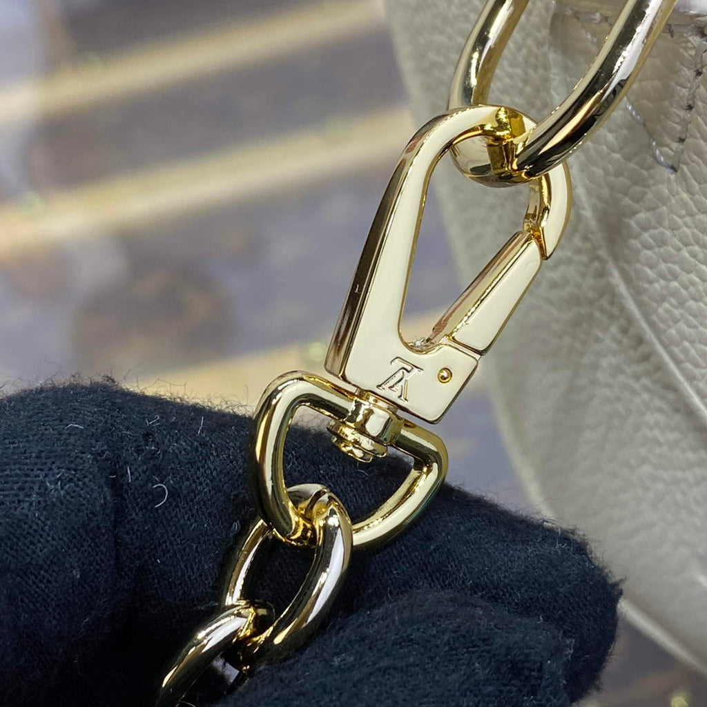 LV M46875 Louis Vuitton Speedy Bandouliere  20 Handbag Latte/Chamallow