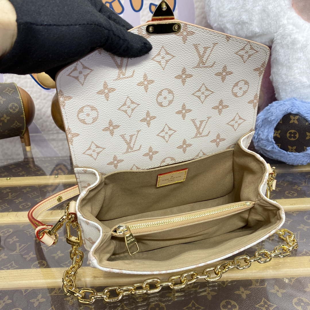 LV M46914 Louis Vuitton Pochette M¨¦tis East West Handbag Other Monogram Canvas