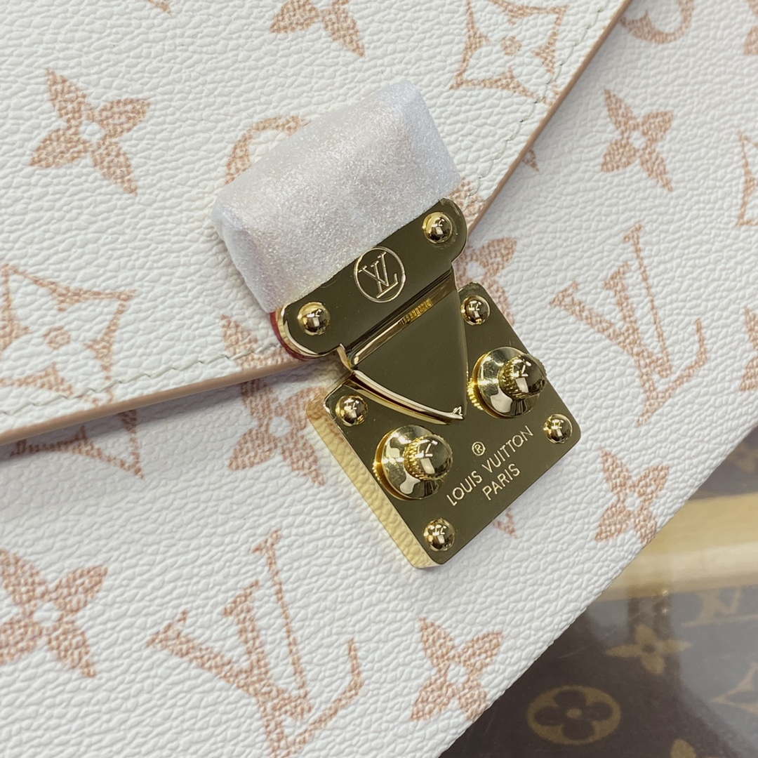 LV M46914 Louis Vuitton Pochette M¨¦tis East West Handbag Other Monogram Canvas