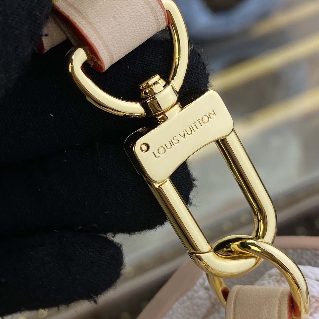 LV M46914 Louis Vuitton Pochette M¨¦tis East West Handbag Other Monogram Canvas - Default Title - View 7