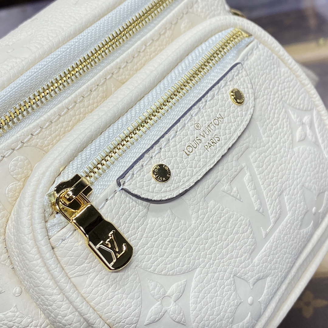 LV  M83275 Louis Vuitton Mini Bumbag Monogram Empreinte Cream