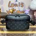 LV M46955 Louis Vuitton Alpha Messenger Bag Black - Default Title - View 1