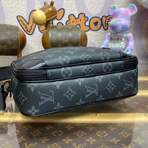 LV M46955 Louis Vuitton Alpha Messenger Bag Black - Default Title - View 4