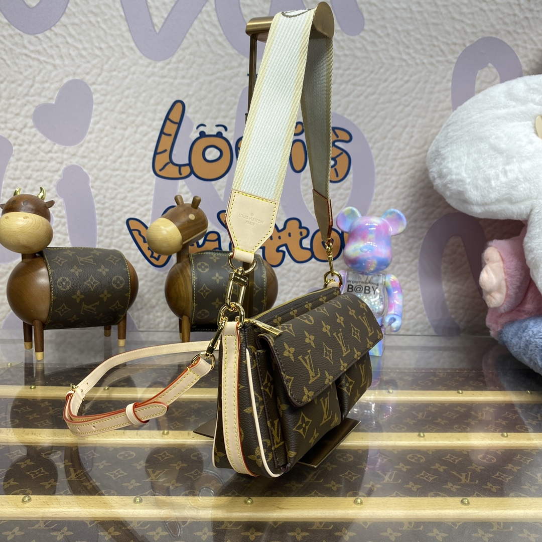 LV M46999 Louis Vuitton Vibe Handbag - Default Title - View 3