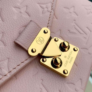 LV M47045 Louis Vuitton Pochette M¨¦tis East West Handbag Opal Pink - Default Title - View 5