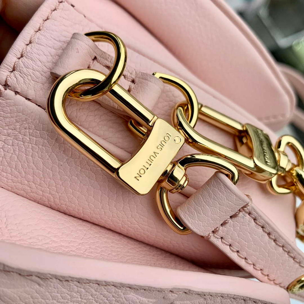 LV M47045 Louis Vuitton Pochette M¨¦tis East West Handbag Opal Pink