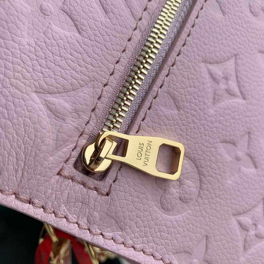 LV M47045 Louis Vuitton Pochette M¨¦tis East West Handbag Opal Pink