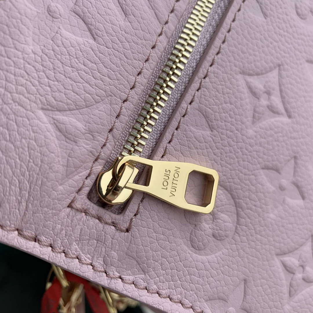 LV M47045 Louis Vuitton Pochette M¨¦tis East West Handbag Opal Pink