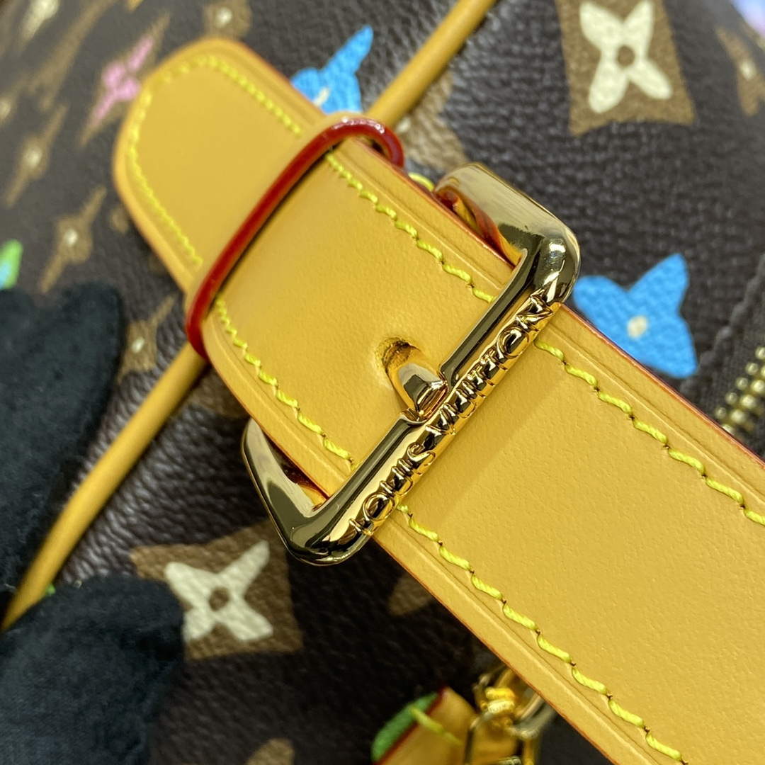 LV M47069 Louis Vuitton Locker Dopp Kit Chocolate - Default Title - View 6