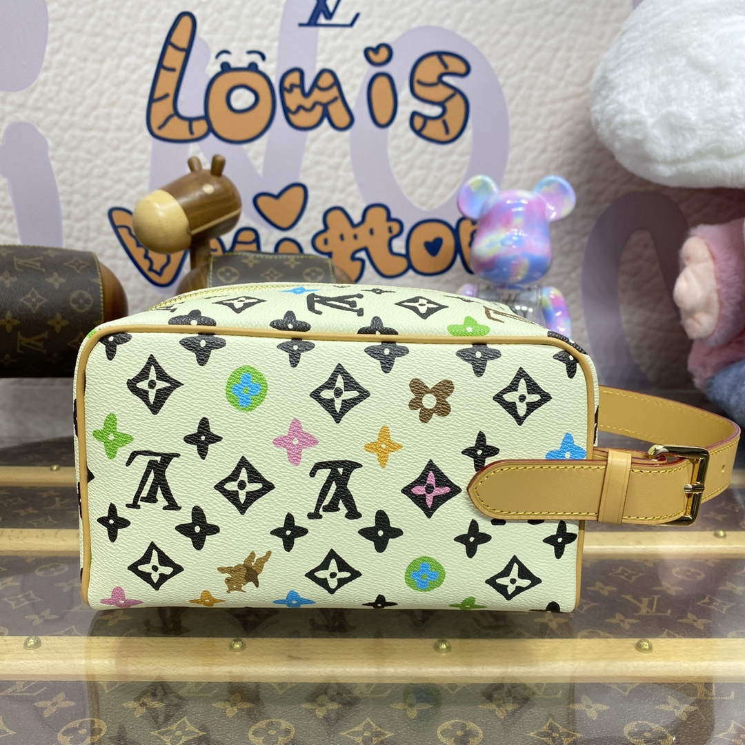 LV M47069 Louis Vuitton Locker Dopp Kit Vanilla - Default Title - View 2
