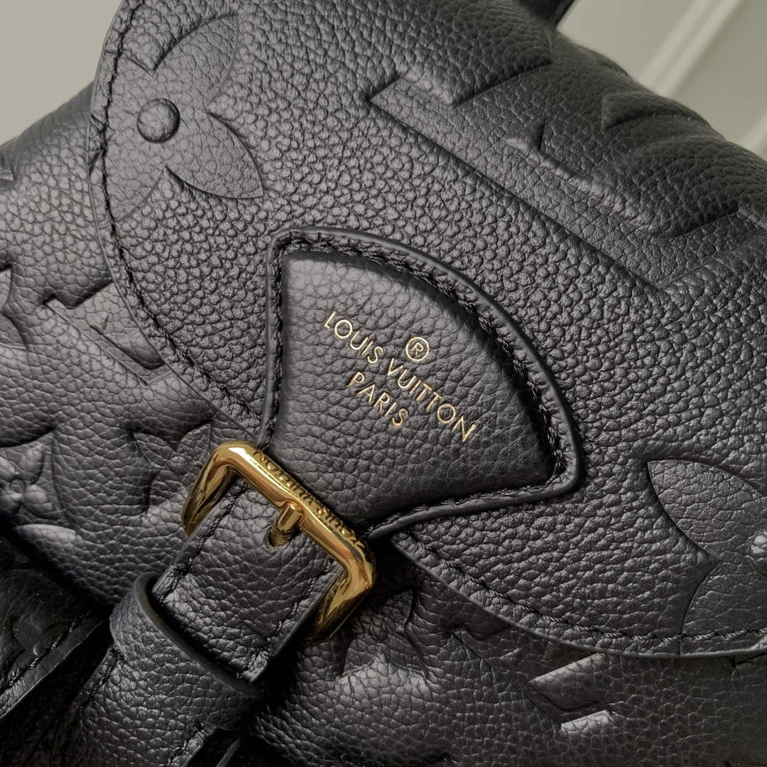 LV M47072 Louis Vuitton Playful Backup Backpack Bag Black - Default Title - View 5