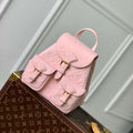 LV M47074 Louis Vuitton Playful Backup Backpack Bag Opal Pink - Default Title - View 1