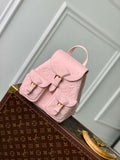 LV M47074 Louis Vuitton Playful Backup Backpack Bag Opal Pink