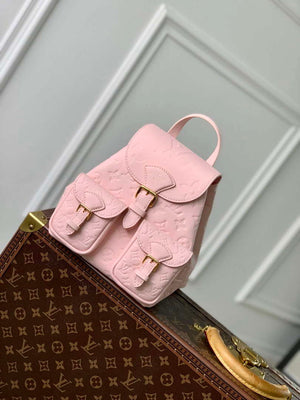 LV M47074 Louis Vuitton Playful Backup Backpack Bag Opal Pink - Default Title - View 1
