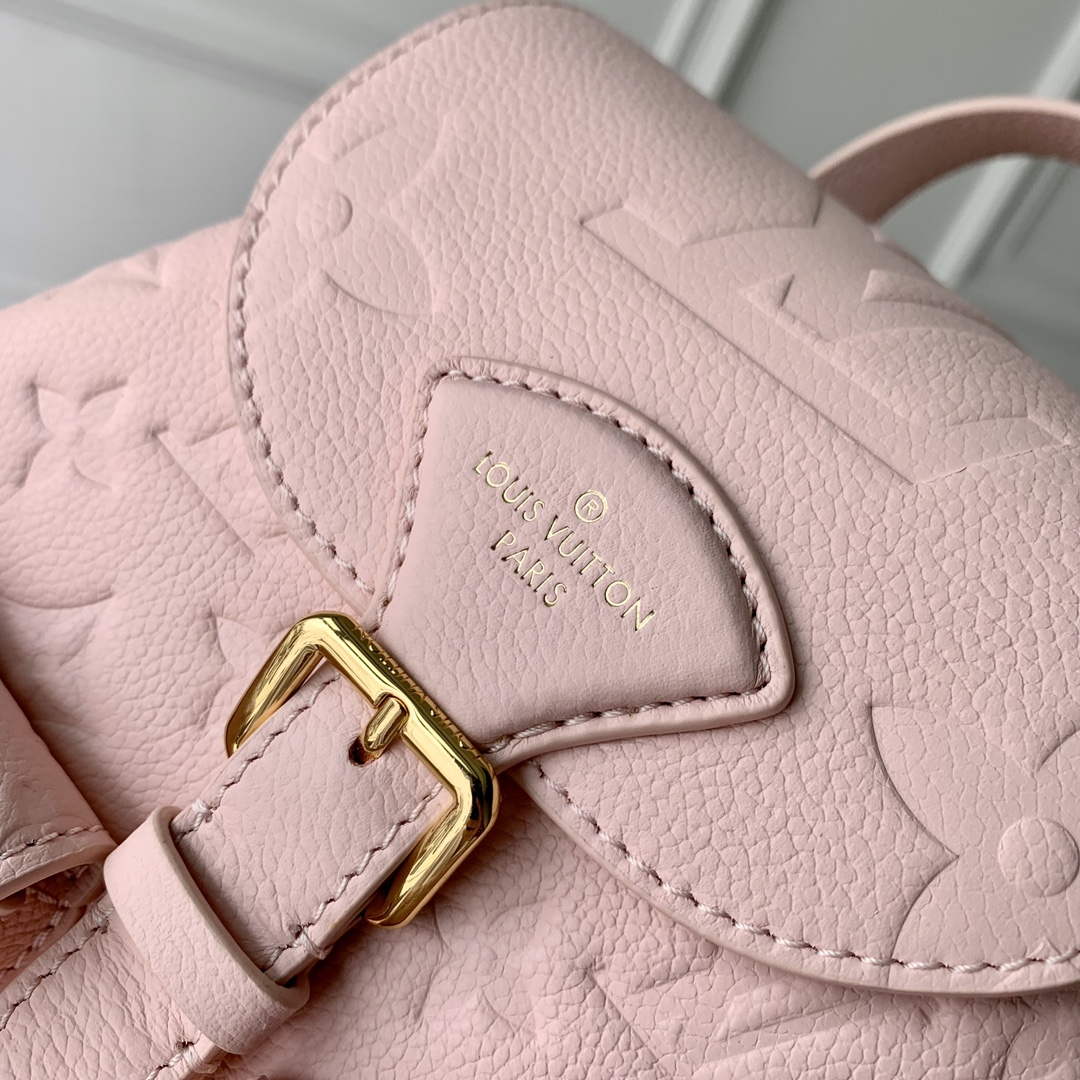LV M47074 Louis Vuitton Playful Backup Backpack Bag Opal Pink