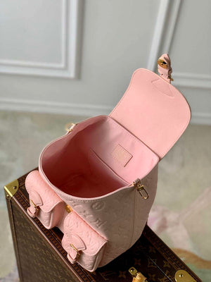 LV M47074 Louis Vuitton Playful Backup Backpack Bag Opal Pink - Default Title - View 9