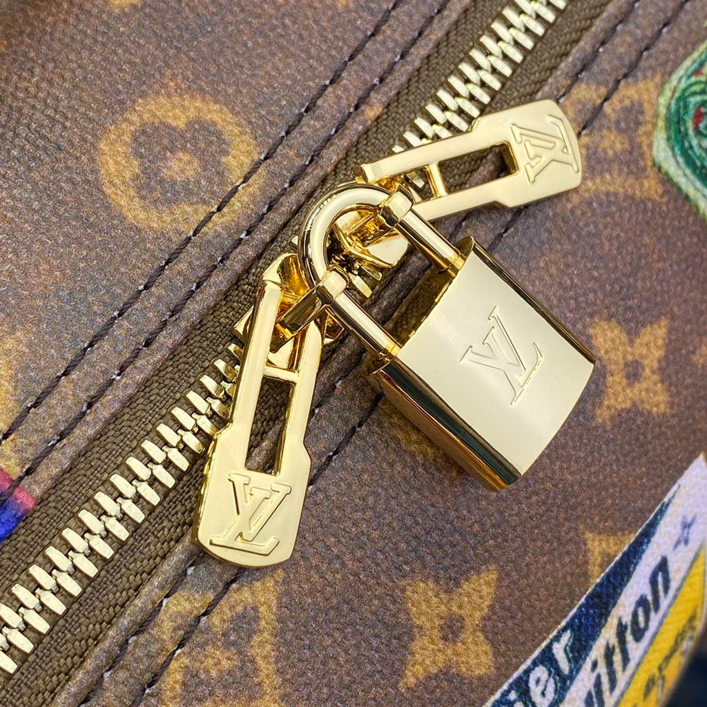 LV M47087 Louis Vuitton Speedy Bandouliere 30 Handbag Monogram Canvas