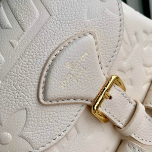 LV M47106 Louis Vuitton Playful Backup Backpack Bag Cream - Default Title - View 5