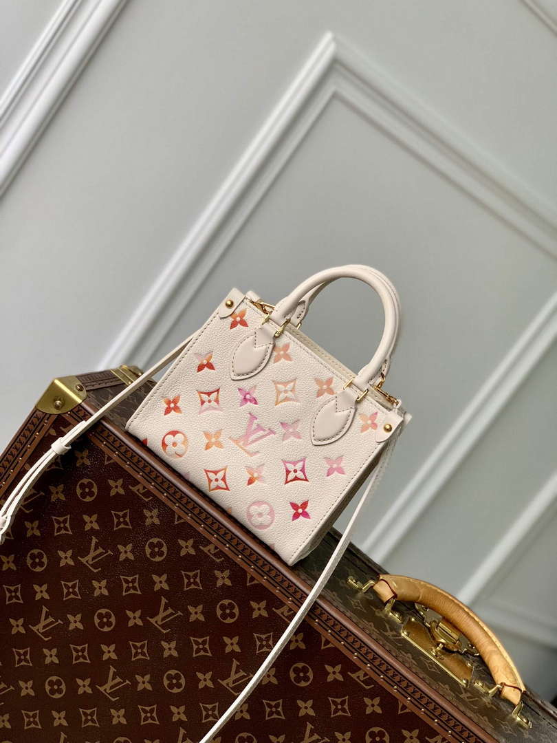 LV M47115 Louis Vuitton OnTheGo BB Handbag Sunrise Aquarelle - Default Title - View 1