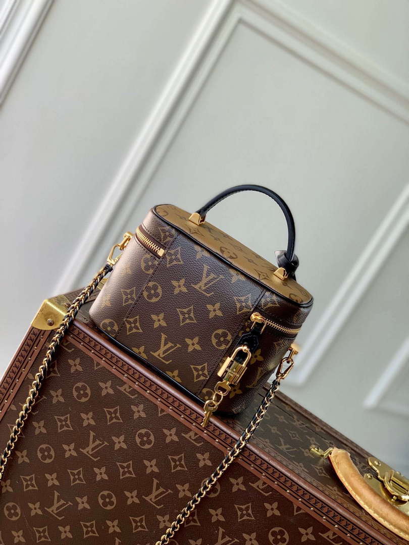 LV M47128 Louis Vuitton Vanity PM City Bag Monogram