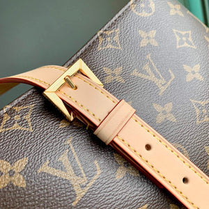 LV M47134 Louis Vuitton Classic Mezzo Bag Monogram - Default Title - View 6