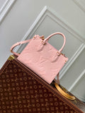 LV M47135 Louis Vuitton Onthego Pm Bag M45779 leather Pink
