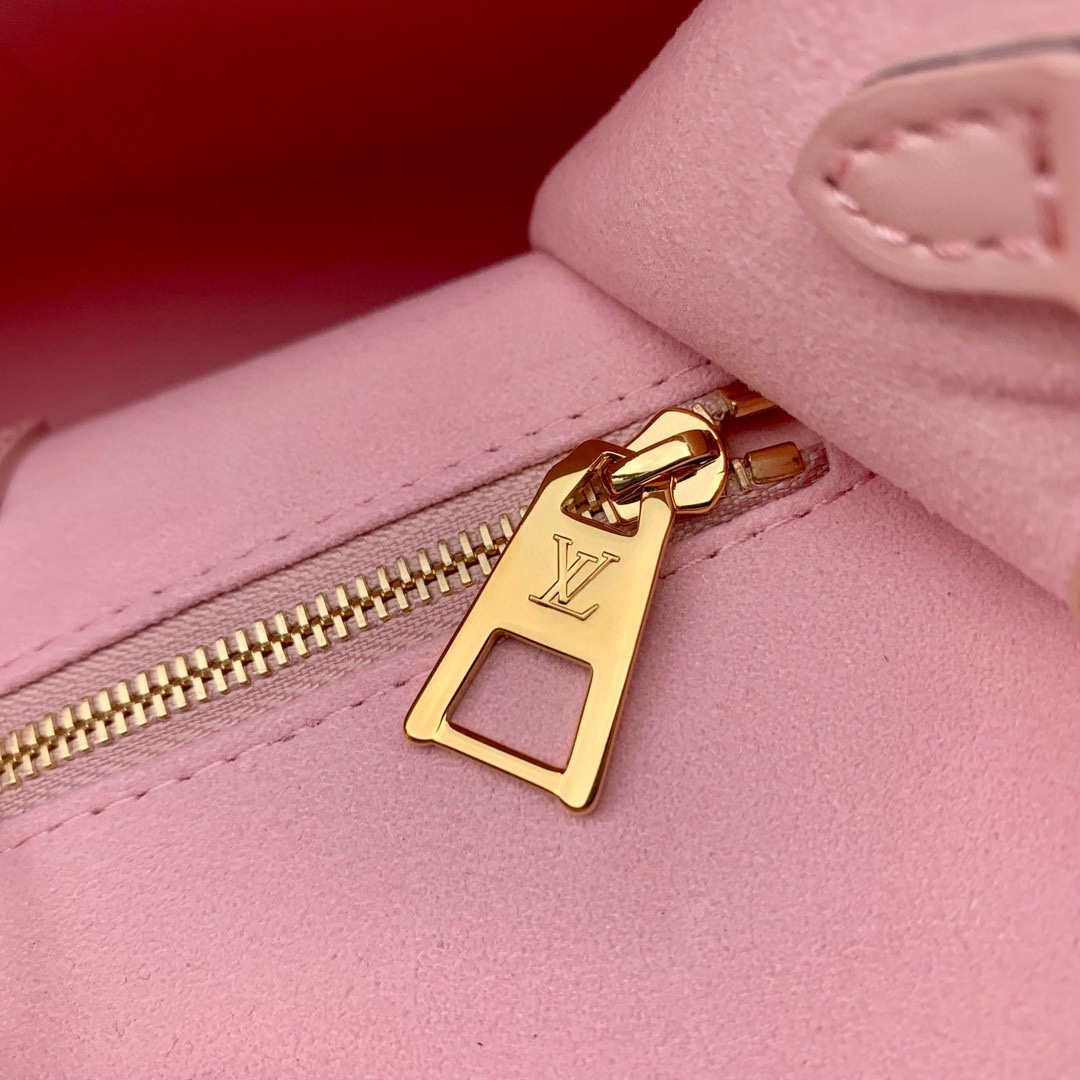LV M47135 Louis Vuitton Onthego Pm Bag M45779 leather Pink - Default Title - View 7